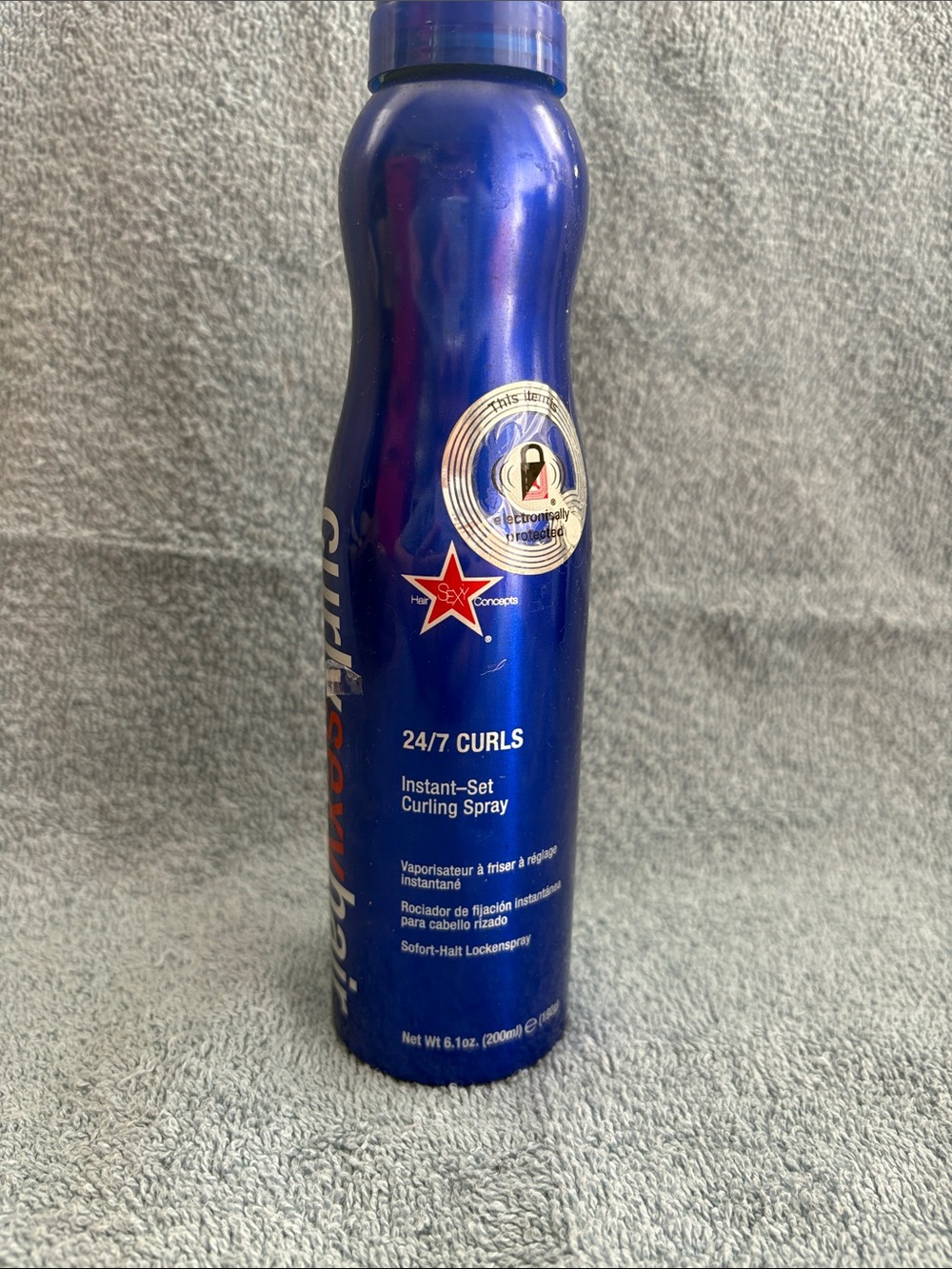 24/7 Curls Instant-Set Curling Spray - Blue